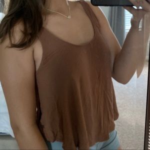 Aeropostale brown tank